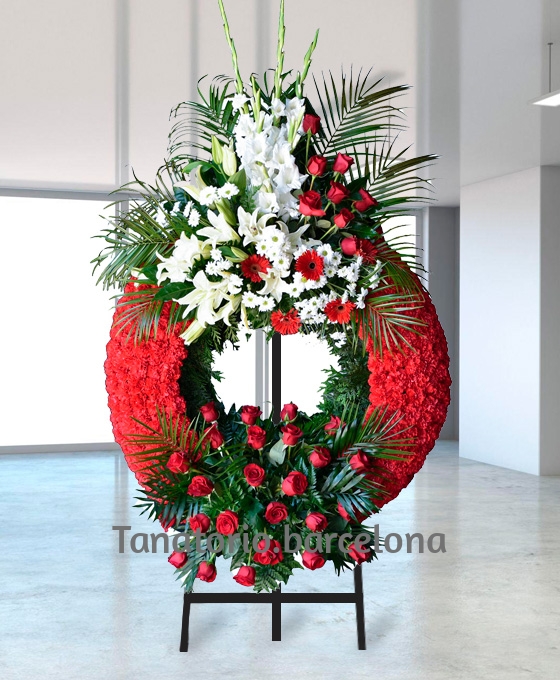 Envío de flores para funeral en Barcelona